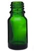 10ml Green Glass Euro Bottles, 768 Case
