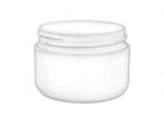 1oz. White Double Wall  Jars 5 Case