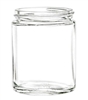 9oz. Clear Glass Jars, 12 pack