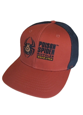 Trucker Hat - Orange / Navy