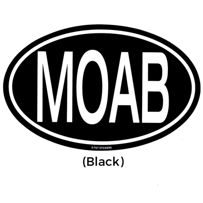 Sticker - MOAB Oval Large