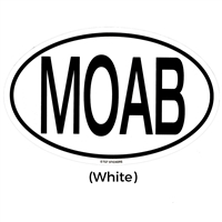 Sticker - MOAB Oval Large