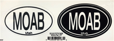 Sticker-Moab B/W Pair