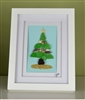 7x9in framed Christmas tree