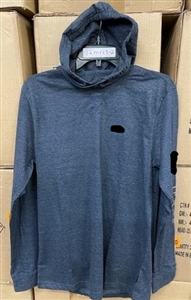 Famous Brand men's long sleeve hooded top.