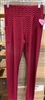 Ladies textured stretch leggings.