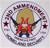 Yosemite Sam 2nd Amendment Circle Decal Sticker