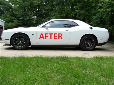 Dodge Challenger Marker Light TINTED Overlay Decal set