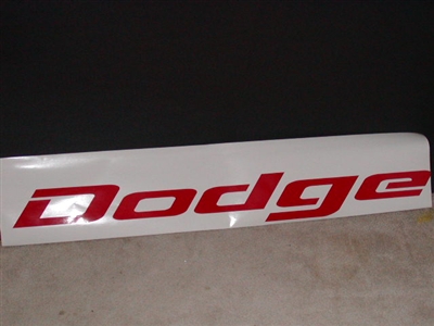 DODGE Windshield Decal