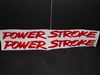 Ford Power Stroke Diesel Windshield Decal