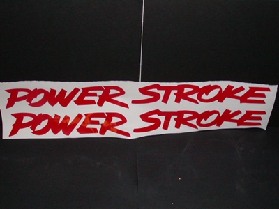 Ford Power Stroke Diesel Windshield Decal