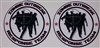 8" X 8" Zombie Outbreak Response Team #3 Vinyl Decal Sticker