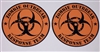 8" X 8" Zombie Bio Hazard Outbreak Response Team #2 Vinyl Decal Sticker