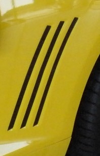 Yellow Camaro Side Vent Decal Set