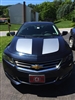 Black Impala W/ Grey Hood Rally Stripes Decals