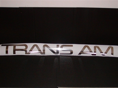 TRANS AM Windshield Decal