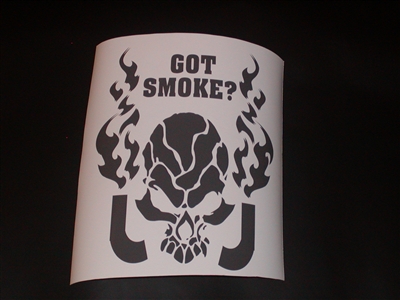 Got Smoke? With Skull Diesel Decal