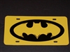 BATMAN Vanity Plate - Custom Colors