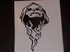 Skull Flames #2 Hood Decal