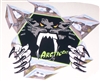 Arctic Cat Rip Threw 6" x6" Decal