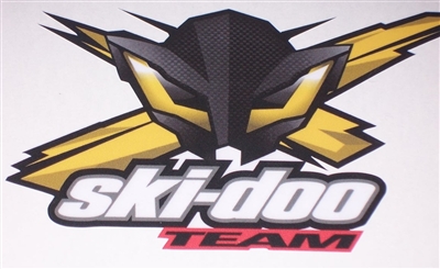 Skidoo X team Bee 6.5"x4" Decal