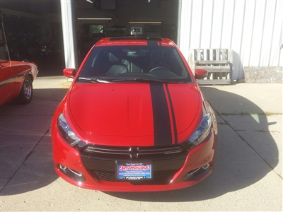 2012 - 2018 Dodge Dart 8" Offset Rally Stripe Set