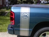 CUSTOM MADE bed side stripes with YOUR LOGO