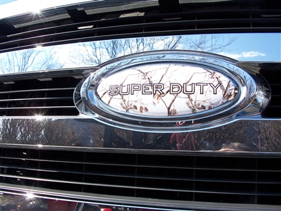 Truck Grill w/ Pink SUPER DUTY Logo