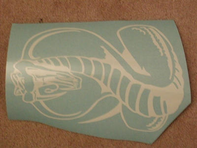 COBRA Rear window Decal