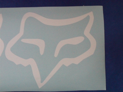 Fox Racing Head decal