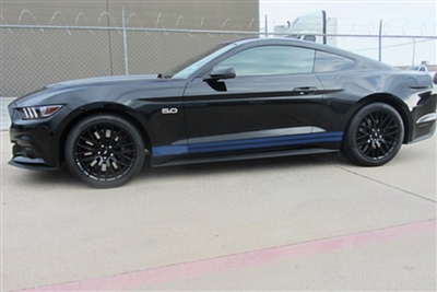 2015 Mustang Plain Rocker stripes number 2