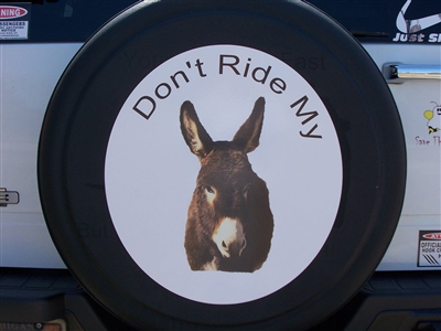 Dont Ride My A$$ Donky Spare Tire Cover