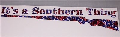 Its a Southern Thing w/ Rifle Camo Decal