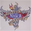 NHRA drag Racing tattoo 9.5"x8.5" Decal