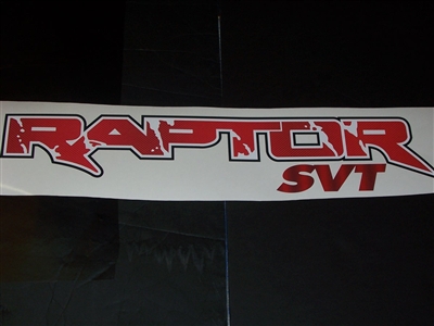 Raptor SVT Decal