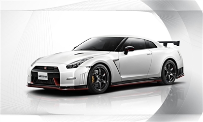 Nissan GT-R White Wall/Trailer Decal