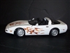 White car w/ Tribal Flame Real Fire Side Decal