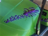 Green EZGO w/ Purple Splash Decals
