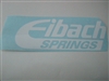 Eibach side or window decals