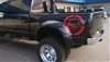 Black Truck w/ Silver Metal Mulisha Skull Circle 22X22 Decal