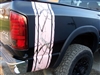 Printed REAL TREE PINK CAMO Truck Bed Decal