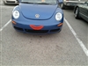 VW Beetle Bug Smile Face Decal
