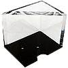 4 Deck Professional Grade Acrylic Discard Holder with Top