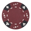 Tri-Color Ace King Suited Poker Chips
