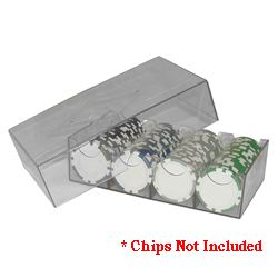 Clear Plastic Chip Storage Box