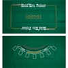 32"x72" Blackjack and Texas Hold'em 2 Sided Layout