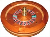 22" Mahogany Roulette Wheel