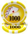 Yin Yang Poker Chips - $1000