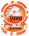 Yin Yang Poker Chips - $10000