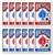 12 Jumbo Index Red/Blue Bicycle Playing Cards